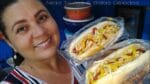 CACHORRO QUENTE COM STROGONOFF DE SALSICHA AS CRIANÇAS VÃO AMAR.