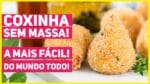 COXINHA SEM MASSA – A MAIS FÁCIL DO MUNDO! SALGADO SEM MASSA INCRÍVEL | Receitas de Minuto 486
