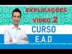 EXPLICAÇÕES SOBRE O APP PARA O CURSO EAD