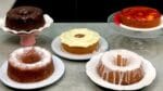 FAÇA 10 TIPOS DE BOLOS CASEIROS COM APENAS UMA MASSA! PARTE 2