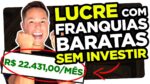 Franquias Baratas e Lucrativas 2022 de Sucesso Home Based Office e Online