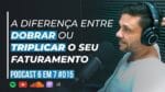 POR QUE VOCÊ NÃO DEVE TERCEIRIZAR O SEU MARKETING | PODCAST 6 EM 7  #015| ERICO ROCHA