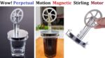 Uhuuuu!!!!!  Novo motor de motor Stirling magnético de movimento perpétuo – FINALMENTE
