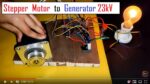 23000 Volts Gerador Elétrico de Grande Motor de Passo 12V DC 5 Fases |  Parte 2