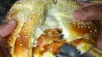 Como fazer super salgado Bauru de bacalhau com queijo