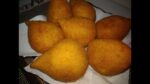 Coxinha de Carne seca/Charque com cream cheese! Está incrível!
