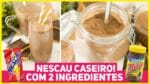 FAÇA NESCAU CASEIRO COM SÓ 2 INGREDIENTES | Como Fazer Achocolatado Caseiro | Me Ajuda Gi 59