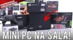 Montei um Mini PC GAMER RYZEN para jogar na sala!