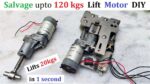Motor DC pequeno levanta 20kgs – Reutilize motor DC linear de 24V do dobrador de metal antigo