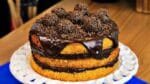 O MELHOR BOLO DE CENOURA COM BRIGADEIRO DO MUNDO | BOLO DE ANIVERSÁRIO