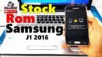 Stock Rom Samsung Galaxy J1 2016 SM-J120, J120H, J120M, J120f, J120A, Atualizar, Recuperar