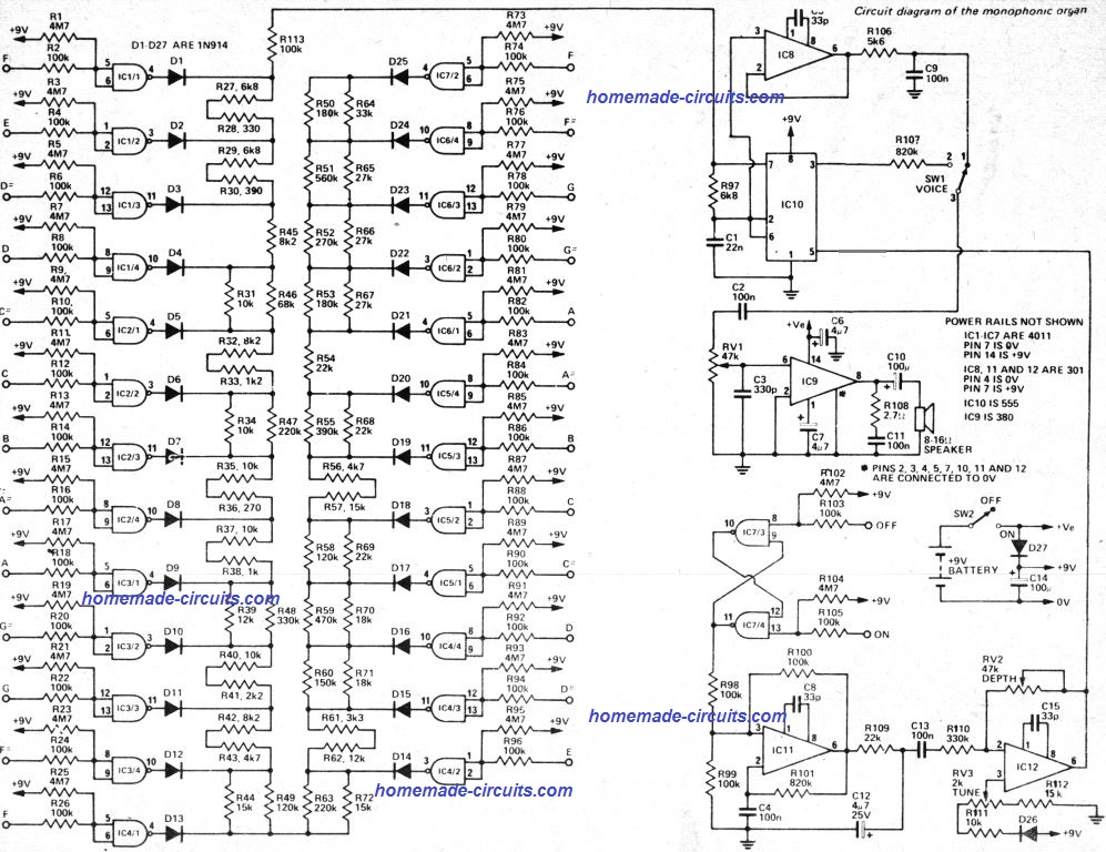 Diagrama de circuito