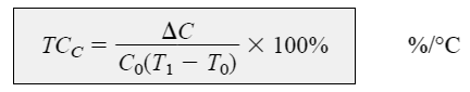 Coeficiente de Temperatura de Capacitância