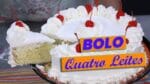 BOLO 4  LEITES MUITO FÁCIL DE FAZER – CHEF LÉO OLIVEIRA