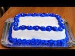 BOLO DE ANIVERSÁRIO PARA ATÉ 50 PESSOAS | COMO MONTAR E DECORAR BOLO DE ANIVERSÁRIO