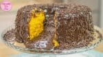 BOLO VULCÃO DE CENOURA | RECEITAS DA CRIS