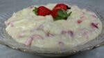 Como fazer recheio de leite ninho com morango ,para tortas , rocamboles e bolos