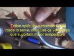 Como soldar com oxi glp parte 1 como usar maçarico com glp 13 kg