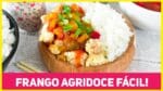 FRANGO AGRIDOCE ! COMIDA CHINESA EM CASA | Receitas de Minuto 508