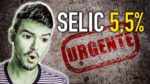 ONDE INVESTIR COM A SELIC A 5,5% | Tudo que muda na SUA vida | QUEDA DA TAXA DE JUROS