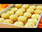 RENDE MUITO PÃO DE QUEIJO QUE NÃO MURCHA SEM LIQUIDIFICADOR E SEM SUJEIRA