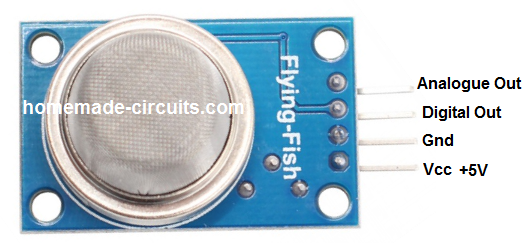 Como funciona o módulo MQ-135