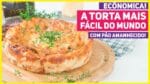 A TORTA MAIS FÁCIL DO MUNDO É FEITA COM PÃO! FAÇA COM QUALQUER PÃO | Receitas de Minuto 515