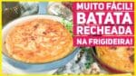 BATATA RECHEADA NA FRIGIDEIRA! Como Fazer Batata Rosti MUITO fácil!| Receitas de Minuto 512