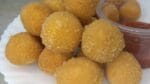 Como fazer Mini  salgado bolinha de queijo com massa para fritar