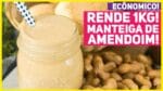 FAÇA 1KG de MANTEIGA DE AMENDOIM EM CASA! Melhor que do mercado e é muito fácil! | ME AJUDA GI 66