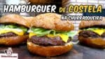 Hambúrguer de Costela na Churrasqueira – Tv Churrasco