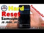 Hard Reset Samsung Galaxy J8 J800, J810, Como Formatar passo a passo