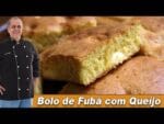 O melhor e mais fácil Bolo de Fubá Salgado com Queijo – Chef Taico