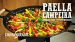 Paella Campeira no Disco de Arado I Churrasqueadas