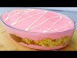 SOBREMESA ROSA NA TRAVESSA SIMPLES, FÁCIL E DELICIOSO
