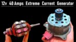 12v 40 Amps Motor DC de Alta Corrente Gerador DC (4 Escovados) – Dentro, Reparar, Restaurar