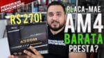 A placa AM4 Ryzen mais barata (R$ 270) Presta? Review BIOSTAR A320MH / Testes do VRM FLIR / RAM 3400