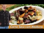 Carne Seca com Abóbora do Chef Taico