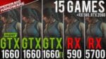 Comparativo – GTX 1660 Super vs RX 590, GTX 1660, GTX 1660 Ti, RTX 2060, RX 5700 (1080p & 1440p)