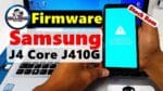 Firmware Stock Rom Samsung J4 Core J410, j410G, Atualizar, Restaurar