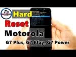 Hard Reset Moto G7 Plus, Play, Power, Como Formatar, Restaurar, Desbloquear