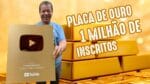 PLACA DE 1 MILHÃO DE INSCRITOS DO YOUTUBE I Churrasqueadas