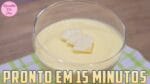 SOBREMESA DE 2 INGREDIENTES INSTANTÂNEA | PRONTA EM 15 MINUTOS | RECEITAS DA CRIS