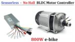 Uau!  Controlador de motor CC sem escova de 48 a 64 v 800 w – execute motores BLDC sem sensor Hall