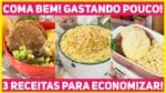 3 RECEITAS PARA ECONOMIZAR E COMER BEM MESMO COM O PREÇO ALTO DA CARNE | Receitas de Minuto
