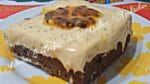 BOLO DE CHOCOLATE COM COBERTURA CREMOSA DE MARACUJÁ ESPETACULAR ESPECIAL DE NATAL E ANO NOVO.