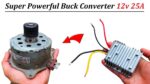 Como executar um motor DC 12v 25 Amps a 48v DC usando o Buck Converter – REVISÃO