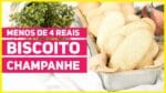 FAÇA BISCOITO CHAMPANHE GASTANDO MENOS DE 4 REAIS (Rende + que do mercado!) | Natal | Me Ajuda Gi 70