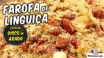 Farofa de Linguiça no Disco de Arado – TvChurrasco