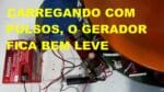Gerador Eólico montagem do pulsador eletrônico